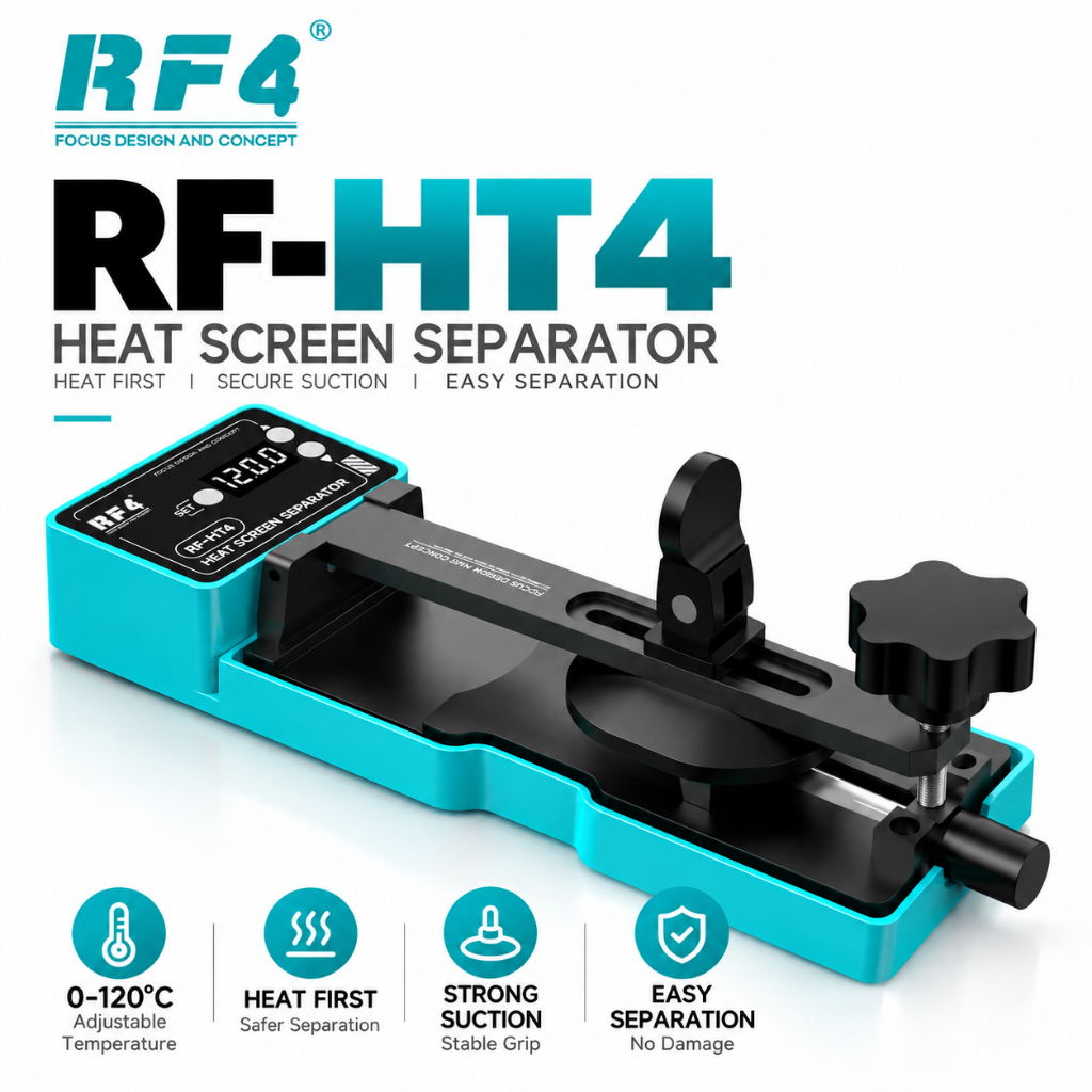 RF4 RF-HT4 Universal Heating LCD Screen Separator Compatible with Most IP & Android Phone
