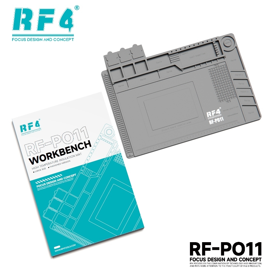 RF4 RF-PO11 High-temperature Resistant Insulation Maintenance Silicone Pad 